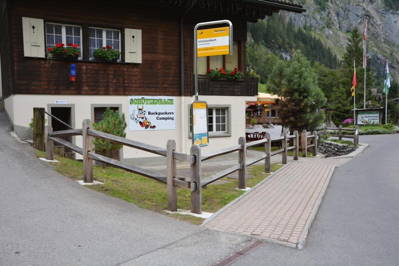 Schutzenbach Backpackers For Adults 18-35 Hostel Lauterbrunnen Εξωτερικό φωτογραφία